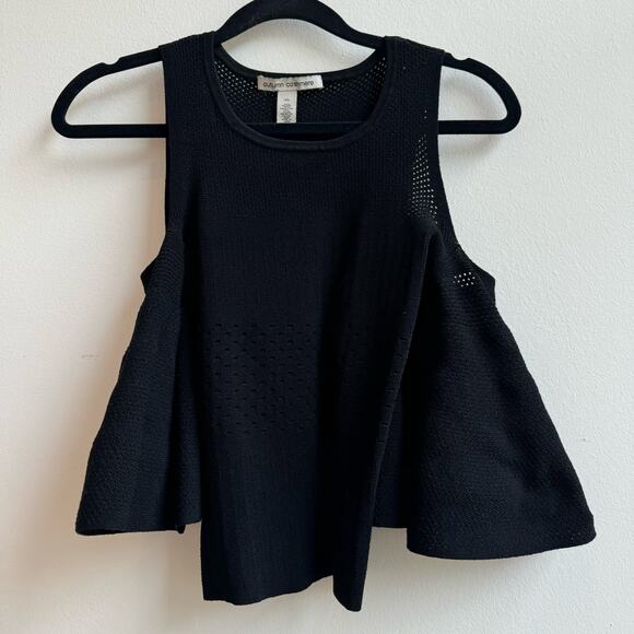 Autumn Cashmere Italian Yard Flounce Sleeve With Cold Shoulders - XSh - Picture 2 of 6